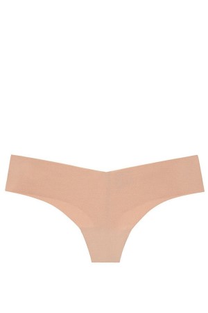 Victoria's Secret Sexy Illusions by Victorias Secret No Show String Knickers Almost Nude | 04982-ZOGD