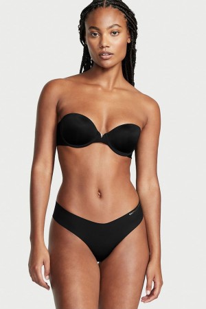 Victoria's Secret Sexy Illusions by Victorias Secret Smooth Lightly Gevoerde Multiway Strapless Bra Zwart | 41839-NQAO