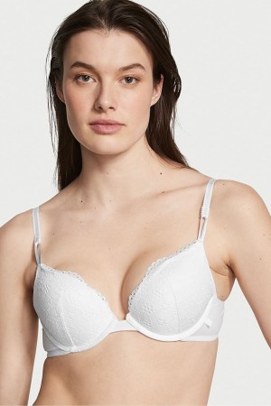 Victoria's Secret Sexy Tee Kanten T-Shirt Push Up Bra Zwart | 96051-YLAJ