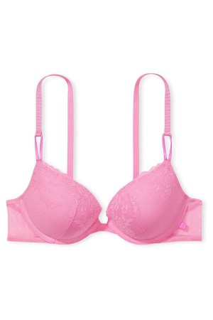 Victoria's Secret Sexy Tee Kanten T-Shirt Push Up Bra Zwart | 29073-VZUY