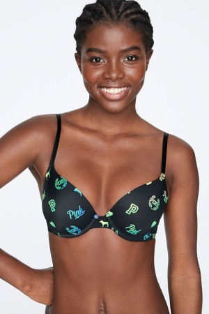 Victoria's Secret Smooth Push Up T-Shirt Bra Paars | 67543-MBJE