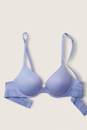 Victoria's Secret Smooth Push Up T-Shirt Bra Zwart | 79631-TFMC