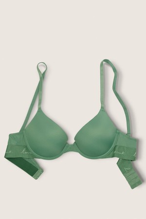 Victoria's Secret Smooth Push Up T-Shirt Bra Zwart | 97185-ZRFH