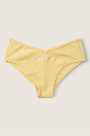 Victoria's Secret Stretch Katoenen Katoenen Cheeky Knickers Zwart | 31945-RMTH