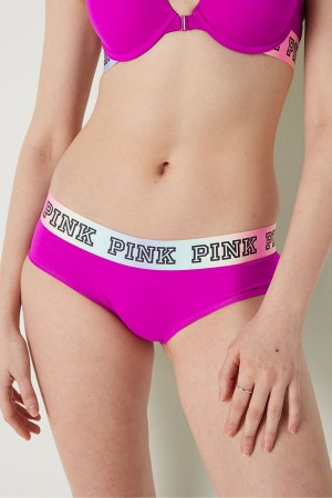 Victoria's Secret Stretch Katoenen Logo Hipster Roze | 13927-FUCP