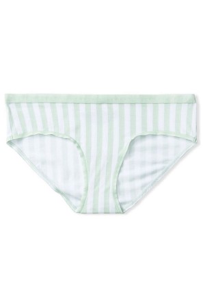 Victoria's Secret Stretch Katoenen Stretch Katoenen Hipster Knickers Berry Blush Casual Stripe | 56472-HZNS