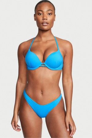 Victoria's Secret Swim Bikini Top Blauw | 43526-QOIN