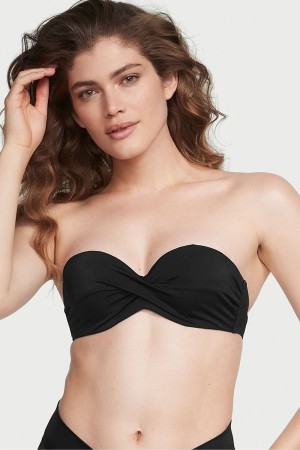 Victoria's Secret Swim Bikini Top Zwart | 10278-DOUX