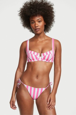 Victoria's Secret Swim Bikini Top Zwart | 74539-XVKS