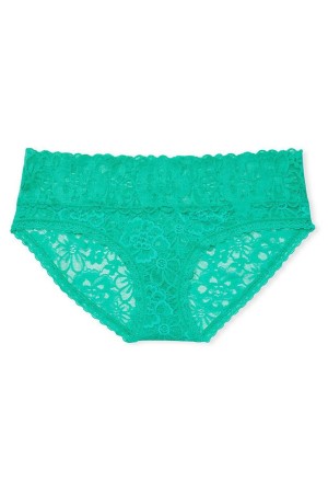 Victoria's Secret The Lacie Kanten Hipster Knickers Groen | 64013-BSYQ