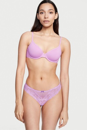 Victoria's Secret The Lacie Kanten String Knickers Rood | 40723-INBX