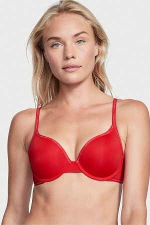 Victoria's Secret The T-Shirt Logo Riemen Bra Rood | 54809-QLFG