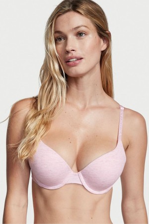 Victoria's Secret The T-Shirt Logo Riemen Bra Roze | 25409-PKSJ