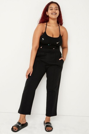 Victoria's Secret Track Ankle Jogger Zwart | 42978-MYKQ