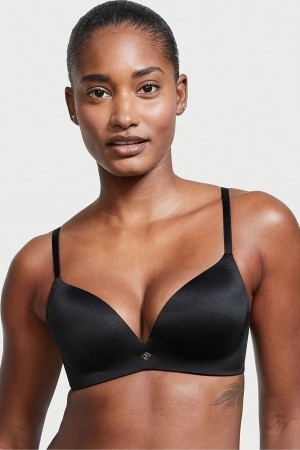 Victoria's Secret Very Sexy Add 2 Cups Non Wired Push Up Bra Zwart | 09236-TJNB