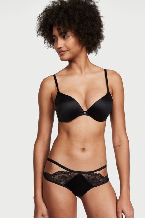 Victoria's Secret Very Sexy Kanten Cheeky Knickers Zwart | 80276-TUCY