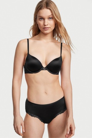 Victoria's Secret Very Sexy Kanten Trim Cheeky Knickers Zwart | 72813-CQAK