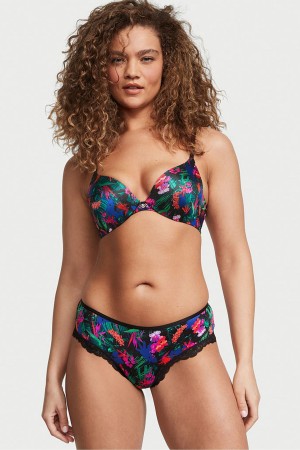 Victoria's Secret Very Sexy Kanten Trim Cheeky Knickers Zwart | 65397-NGYX