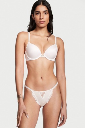 Victoria's Secret Very Sexy Shine Riemen Brazilian Knickers Wit | 27840-MQFV