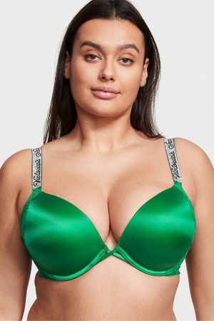 Victoria's Secret Very Sexy Shine Riemen Add 2 Cups Bombshell Bra Zwart | 48159-CROF