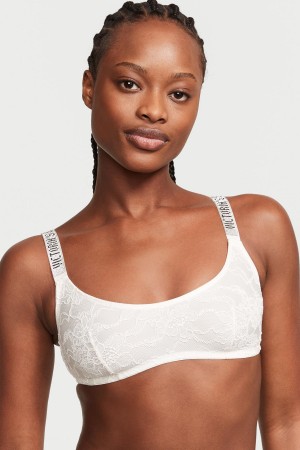 Victoria's Secret Very Sexy Shine Riemen Kanten Bralette Zwart | 32590-KFDR