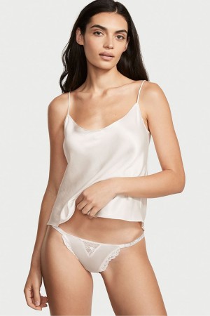 Victoria's Secret Very Sexy Smooth Shine Riemen Knickers Zwart | 31540-YNOA