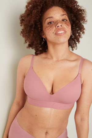 Victoria's Secret Wear Everywhere Smooth Lightly Gevoerde Non Wired T-Shirt Bra Beige | 82561-NXSI