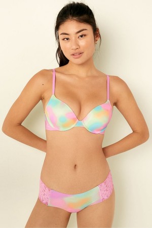 Victoria's Secret Wear Everywhere Smooth Lightly Gevoerde T-Shirt Bra Roze | 82479-SLWV