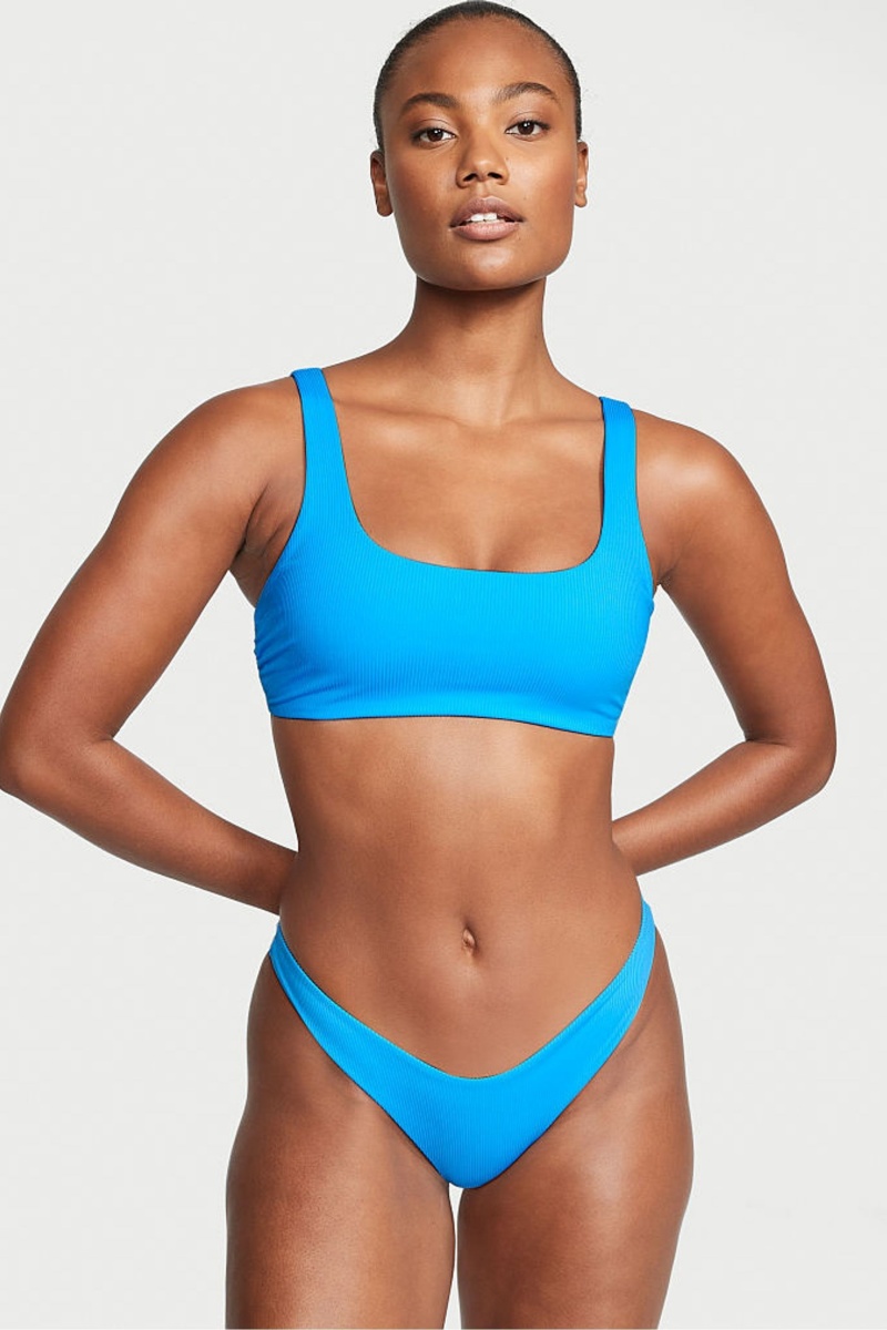 Victoria\'s Secret Bikini Bottom Blauw | 04872-GLEN