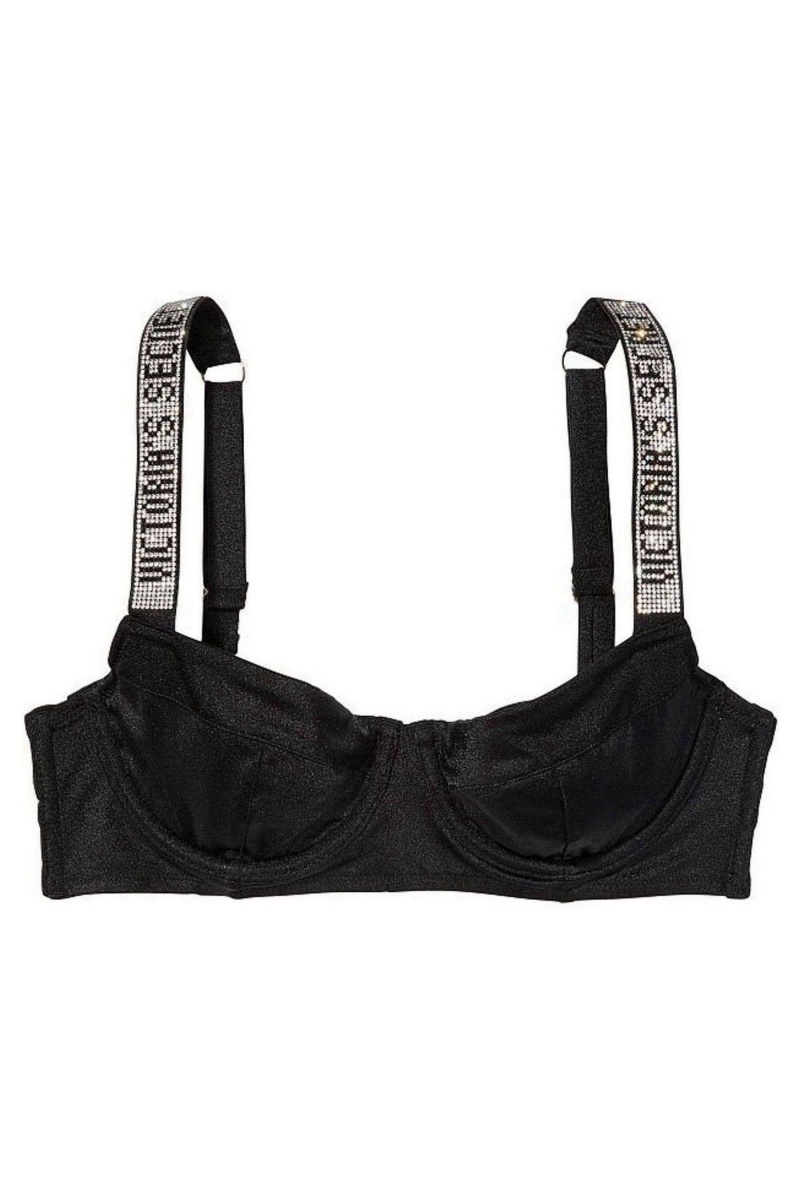 Victoria's Secret Bikini Top Zwart | 21584-SYCH