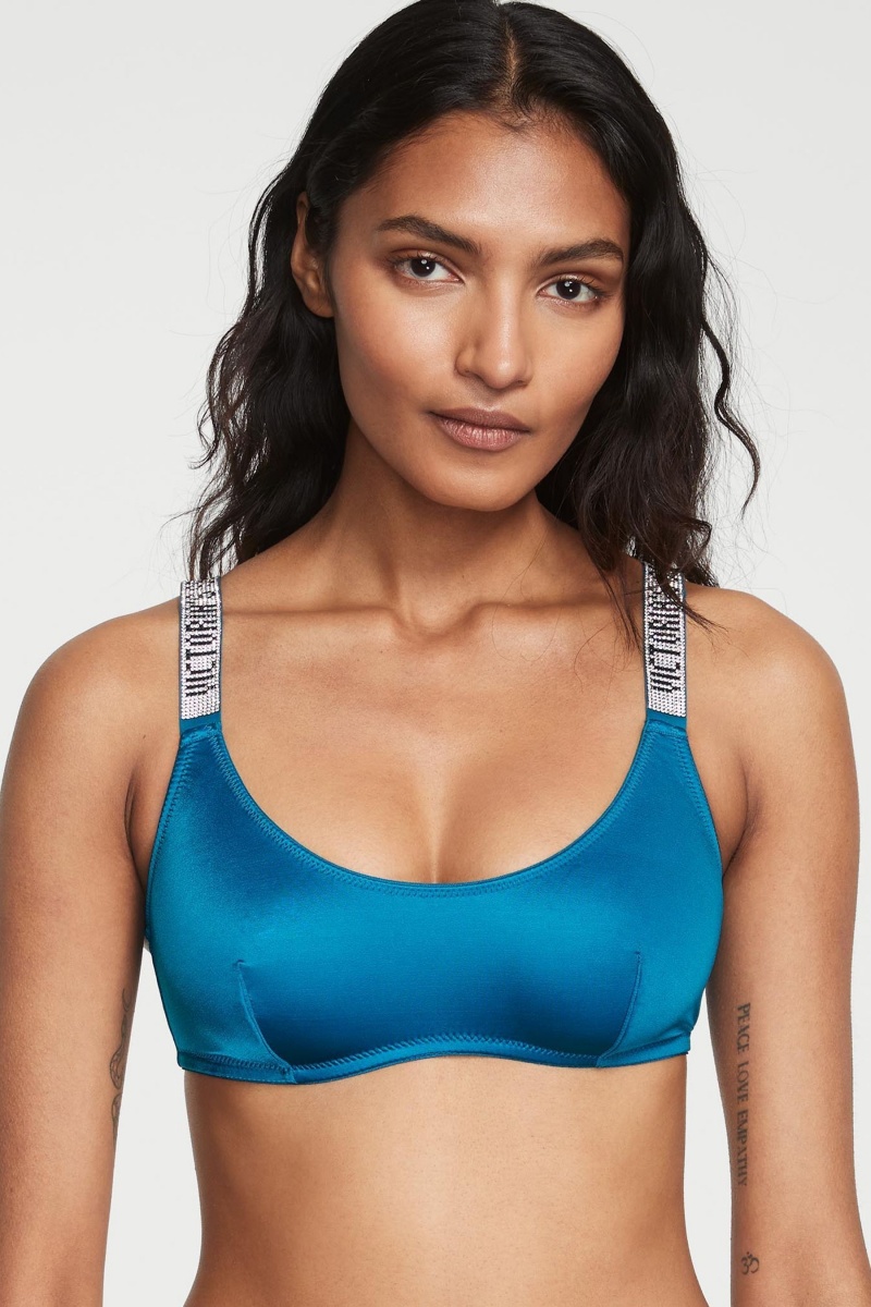 Victoria\'s Secret Bikini Top Zwart | 98104-VQYS