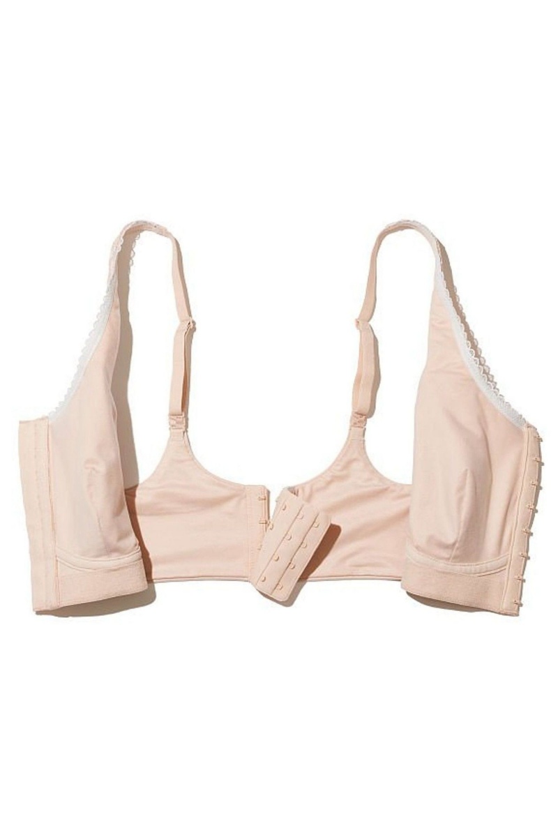 Victoria's Secret Body by Victoria Front Bevestiging Non Wired Post Surgery Bra Champagne Nude | 96853-FRKI