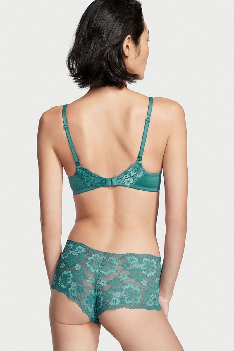 Victoria's Secret Body by Victoria Kanten Kort Knickers Zwart | 14053-XLEU