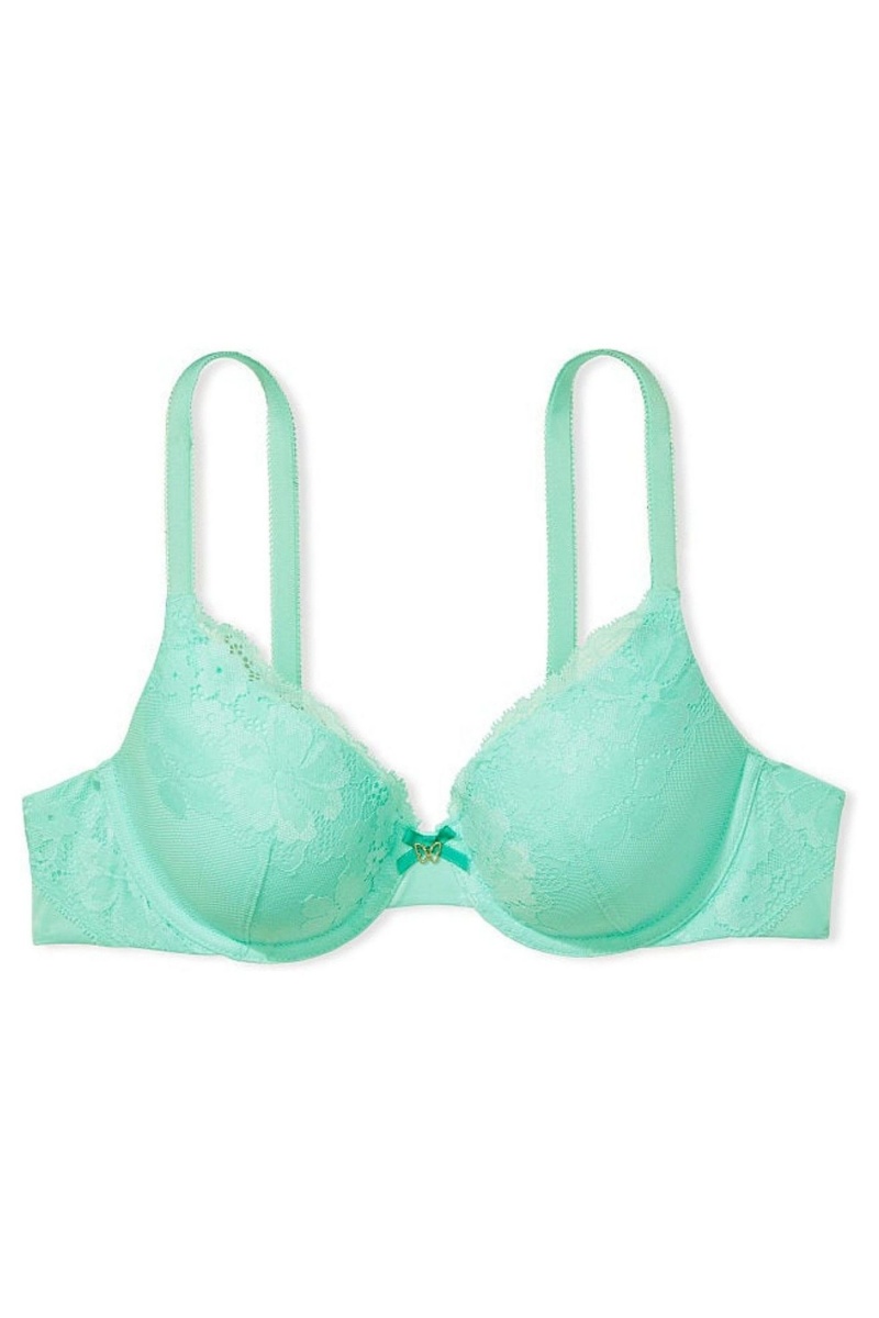 Victoria's Secret Body by Victoria Kanten Lightly Gevoerde Full Cup Bra Mintgroen Groen | 89506-KQCZ