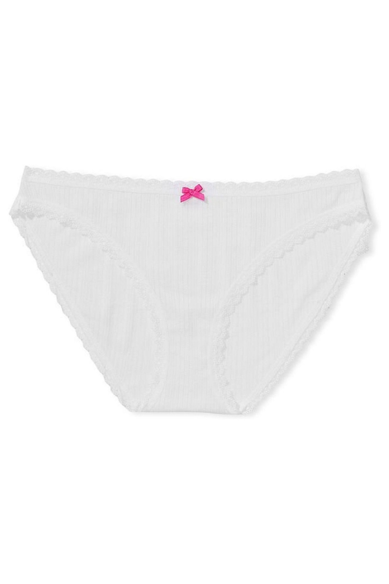 Victoria\'s Secret Body by Victoria Smooth String Knickers Zwart Roze | 59032-CMKW