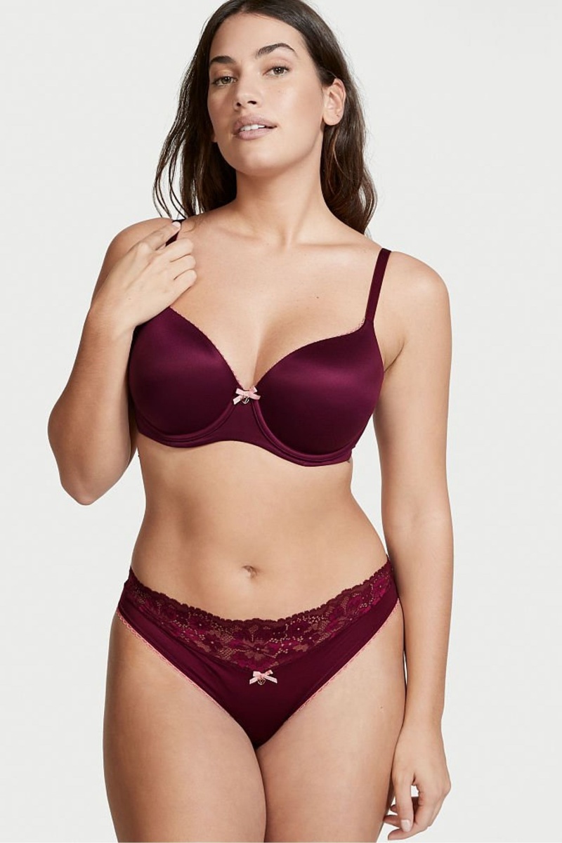 Victoria's Secret Body by Victoria Smooth Lightly Gevoerde Demi Bra Rood | 14825-STCZ