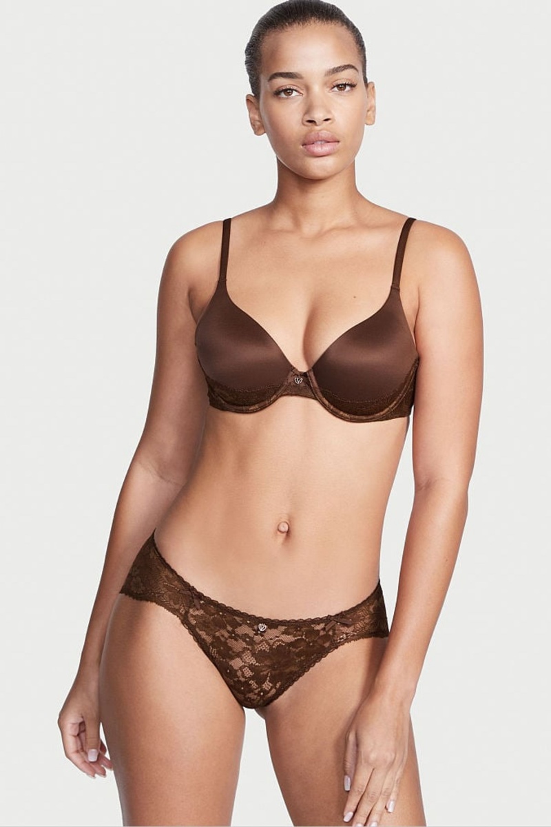 Victoria's Secret Body by Victoria Smooth Lightly Gevoerde Full Cup Bra Bruin | 62519-FOXW