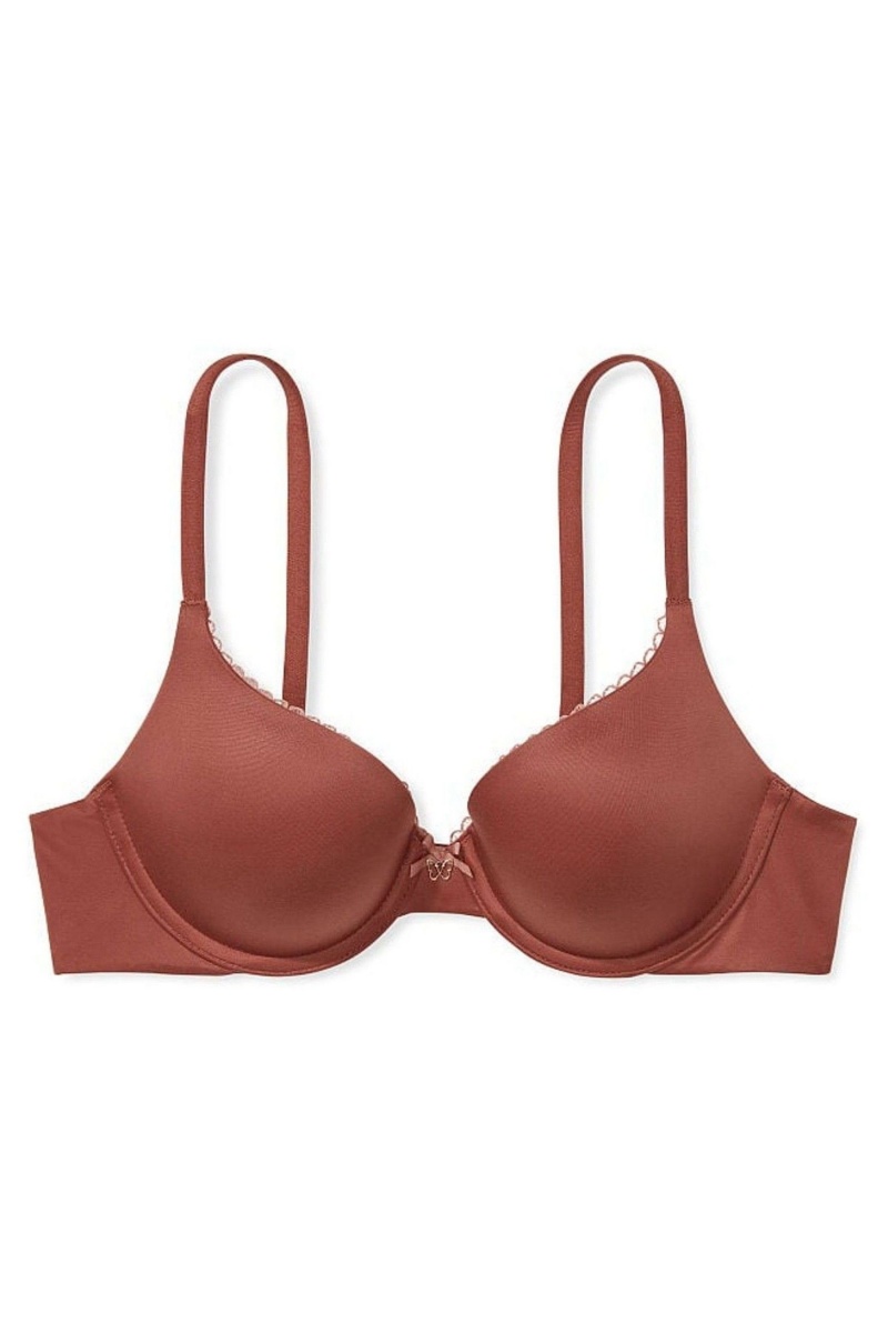 Victoria's Secret Body by Victoria Smooth Full Cup Push Up Bra Zwart | 76915-SXMF