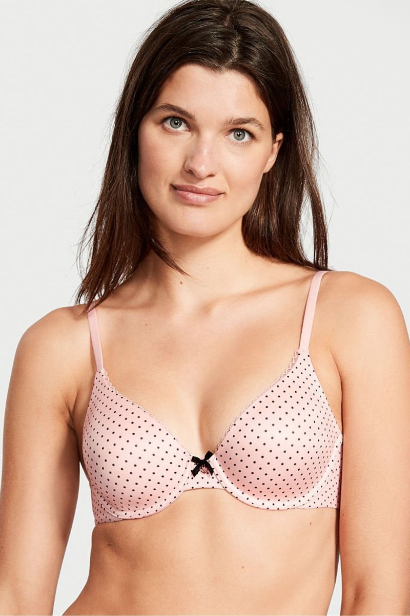 Victoria\'s Secret Body by Victoria Smooth Full Cup Push Up Bra Zwart | 25136-RVGB