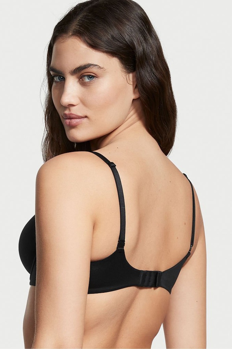 Victoria's Secret Body by Victoria Smooth Lightly Gevoerde Demi Bra Zwart | 70915-HIDW