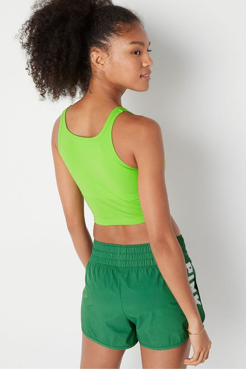 Victoria's Secret Crop Tank Top Groen | 96714-NZAR