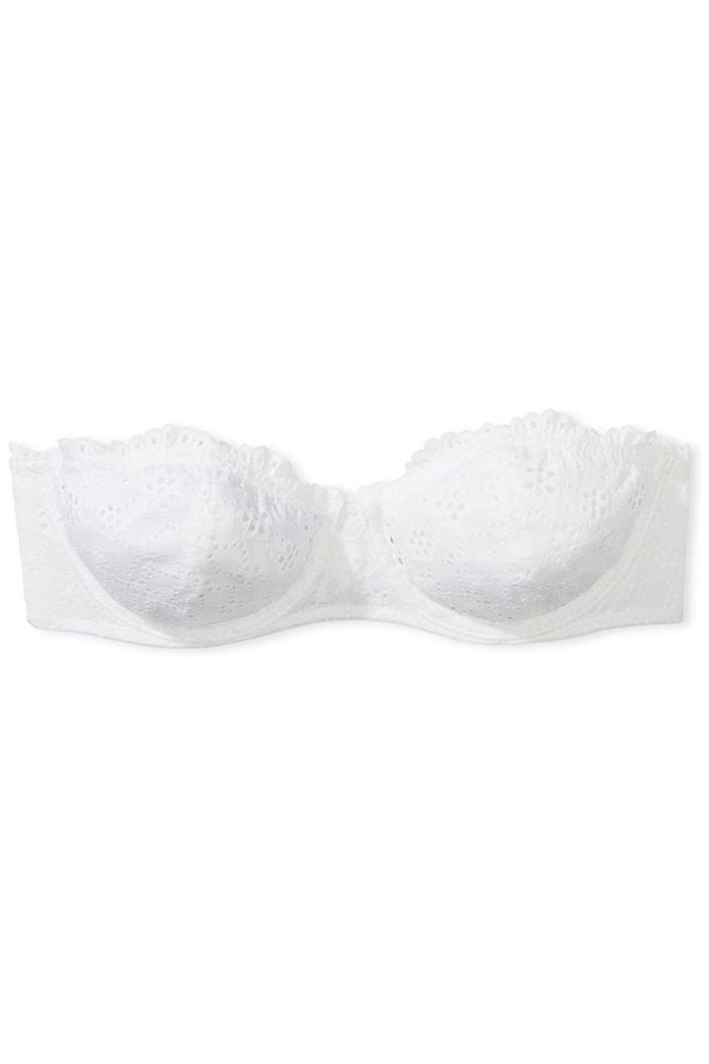 Victoria's Secret Dream Angels Broderie Scalloped Trim Bra Ensign | 80913-CLZT