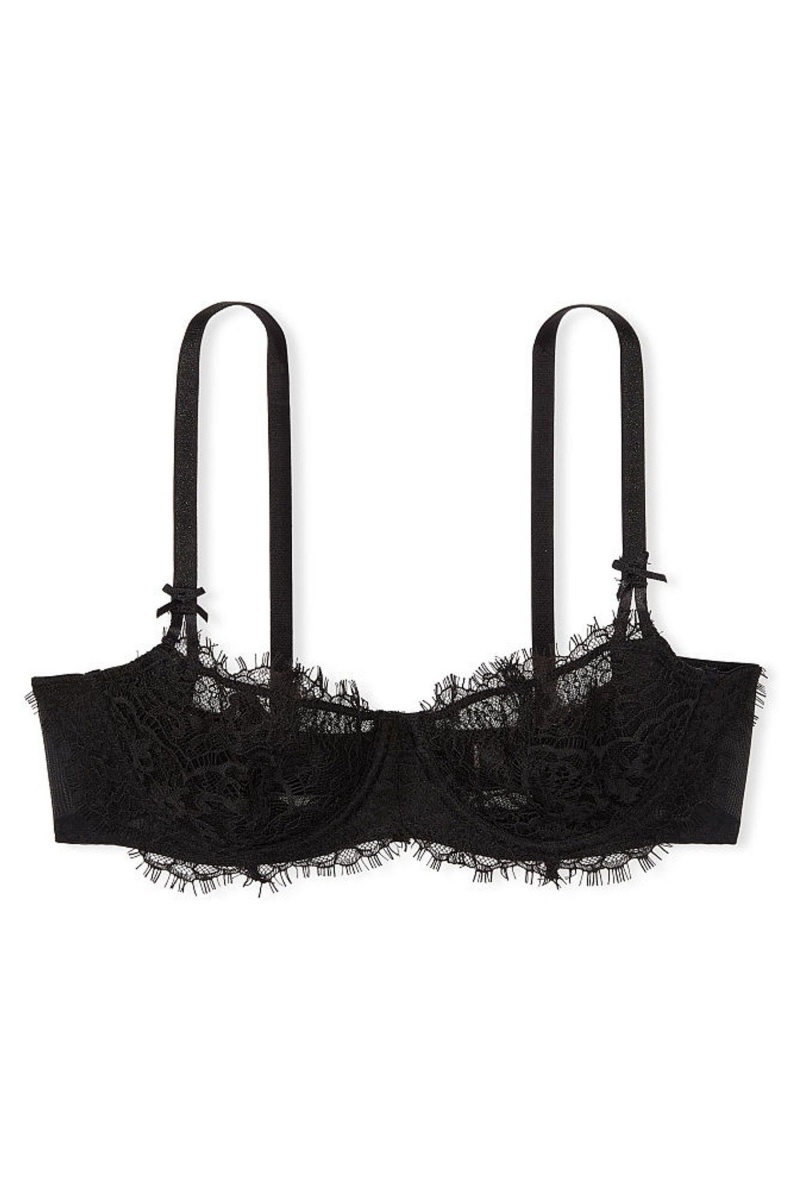 Victoria's Secret Dream Angels Kanten Bra Zwart | 30147-AVMK