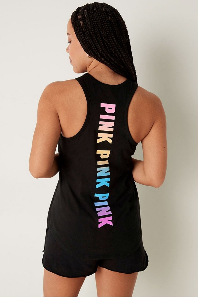 Victoria's Secret Everyday Ringer Tank Blauw | 90726-RKVA