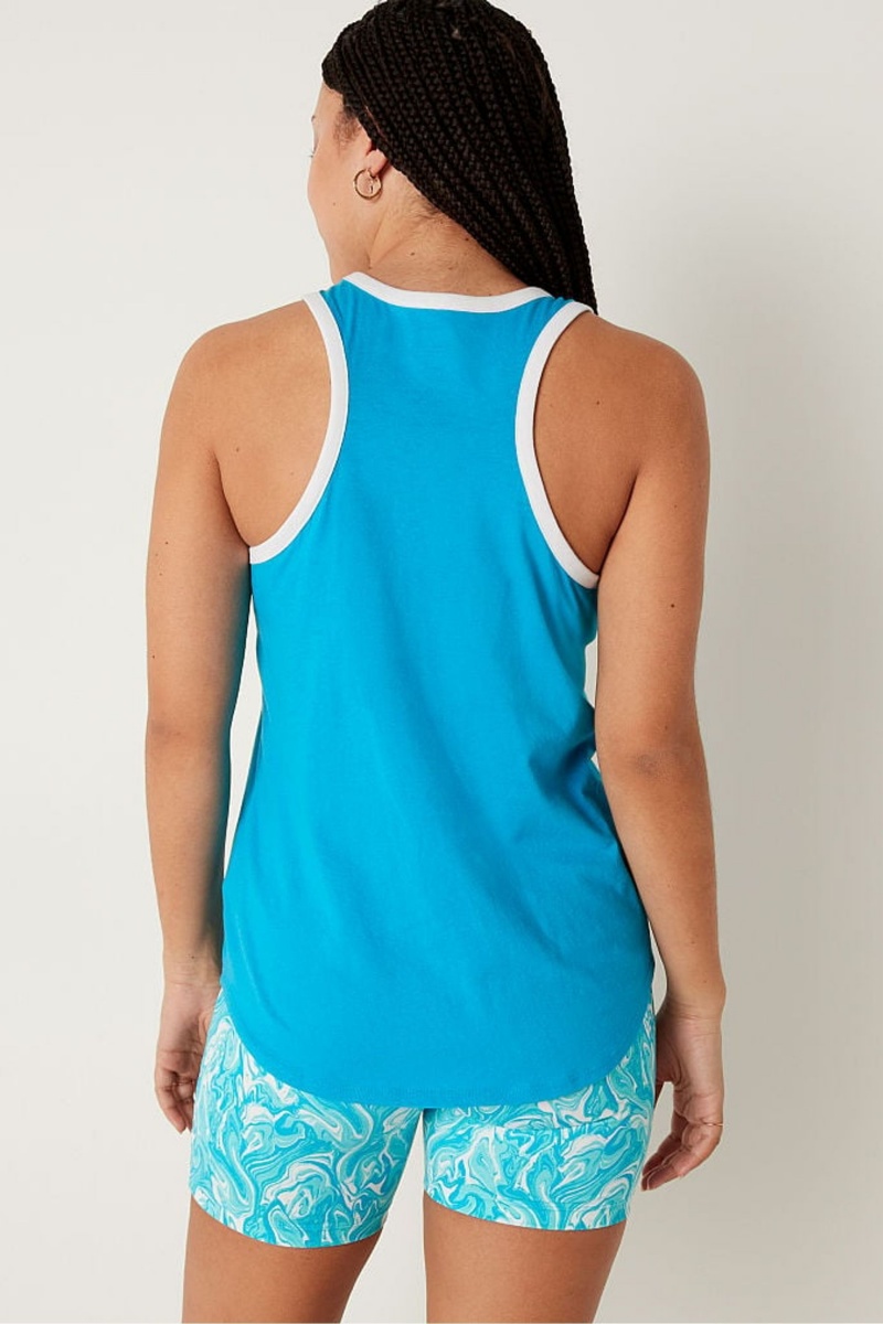 Victoria's Secret Everyday Ringer Tank Blauw | 92540-WQGS