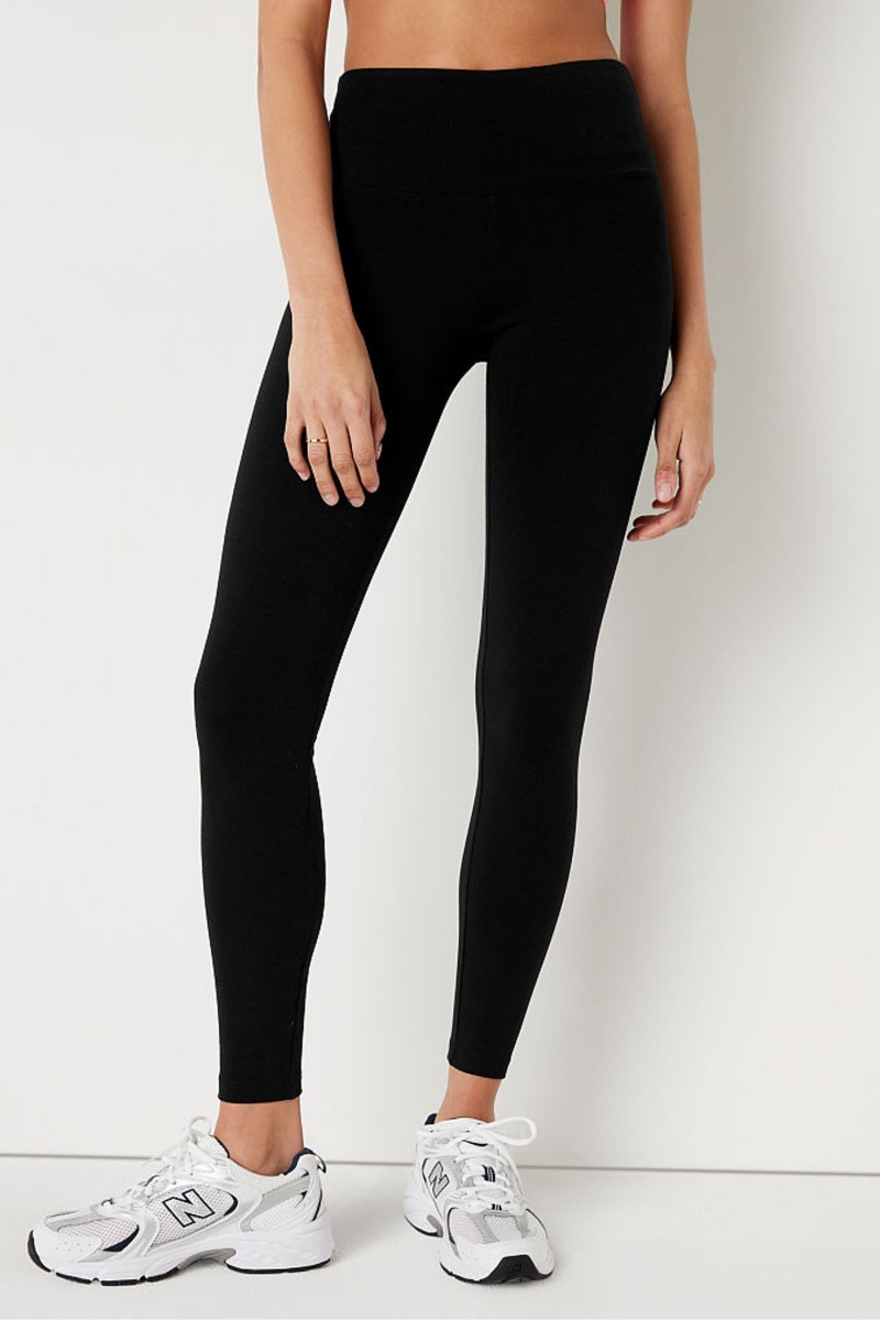 Victoria\'s Secret High Taille Full Length Legging Zwart | 19853-TDZF