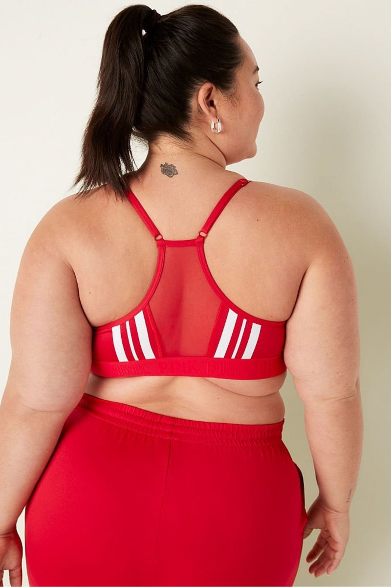 Victoria's Secret Lightly Gevoerde Low Impact Sports Bra Rood | 29501-TSJF