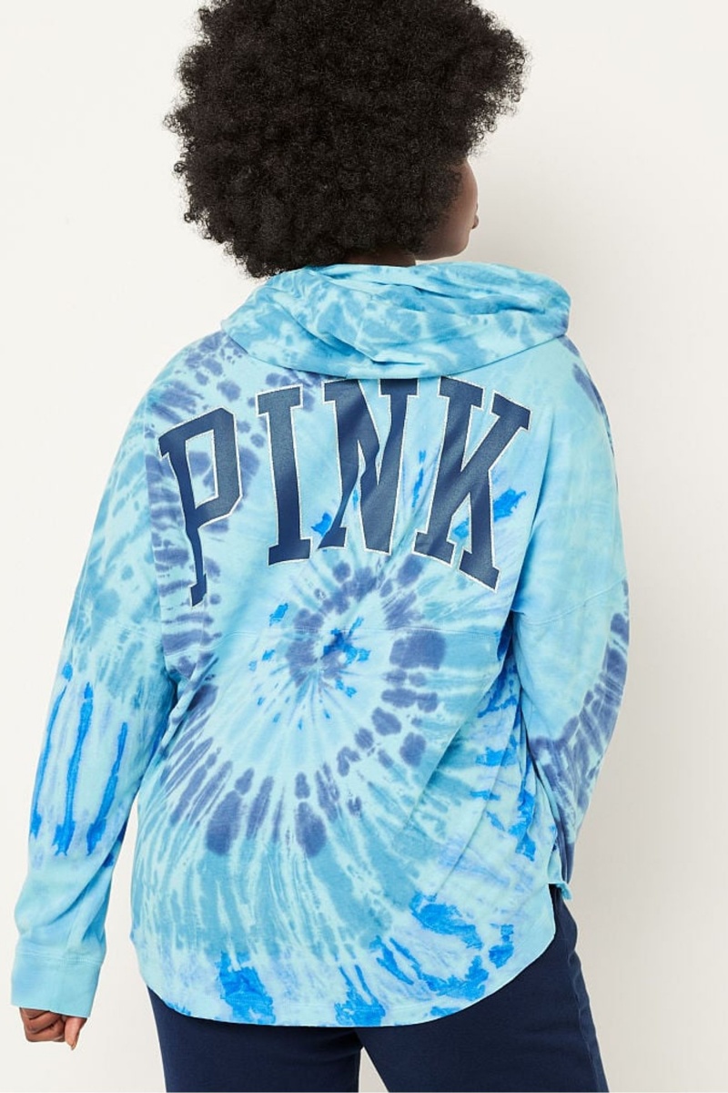 Victoria's Secret Long Sleeve Hoodie Lichtblauw | 21567-NPRZ