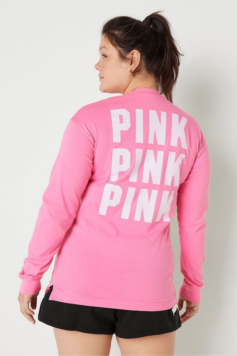 Victoria's Secret Long Sleeve T-Shirt Groen | 07195-EDUM