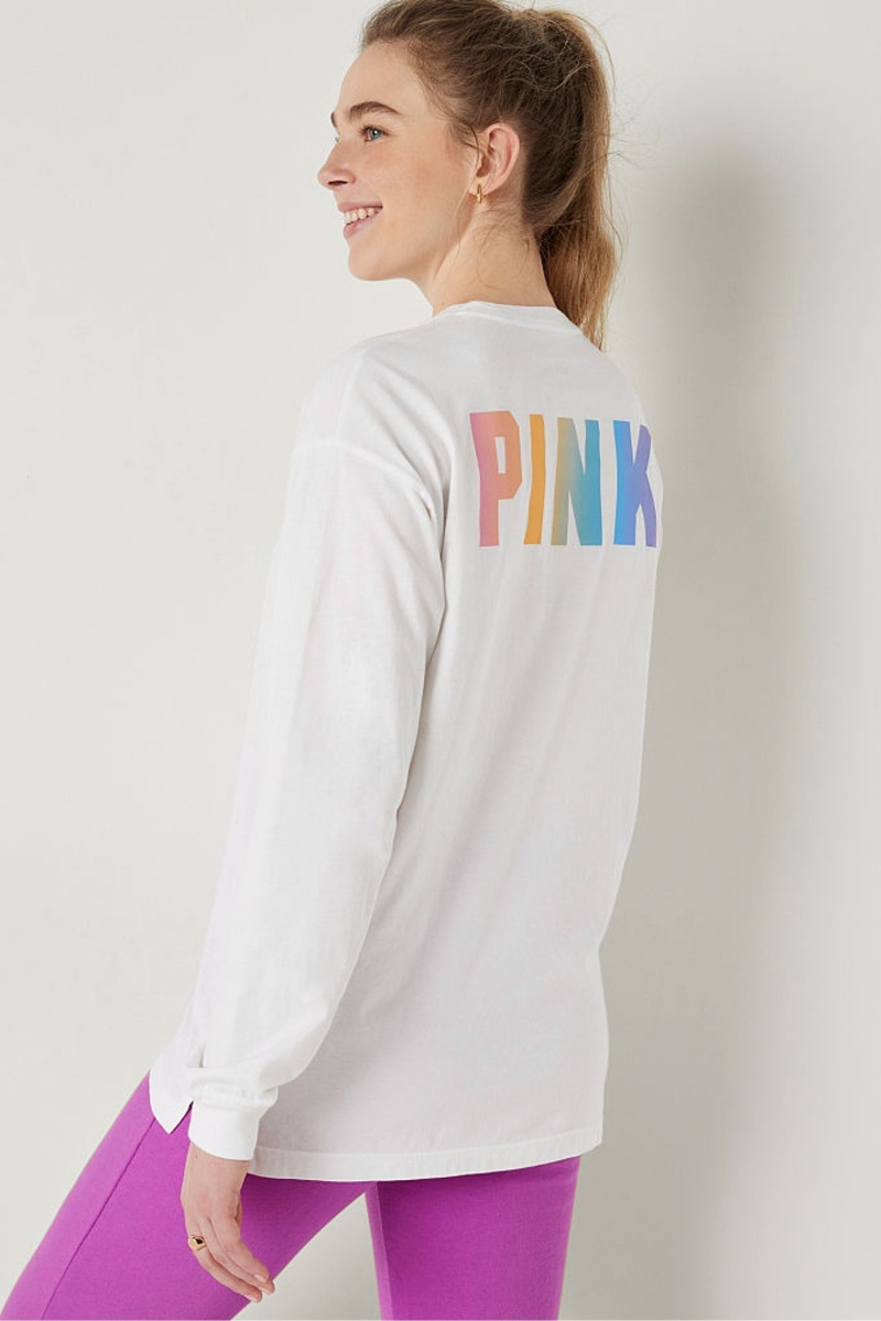 Victoria's Secret Long Sleeve T-Shirt Groen | 20539-TMBL